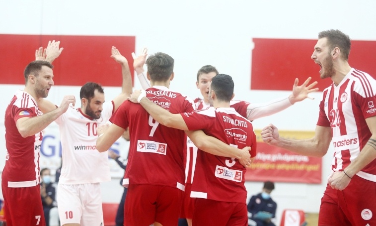 Εύκολα ο Ολυμπιακός τον Μίλωνα (photos)