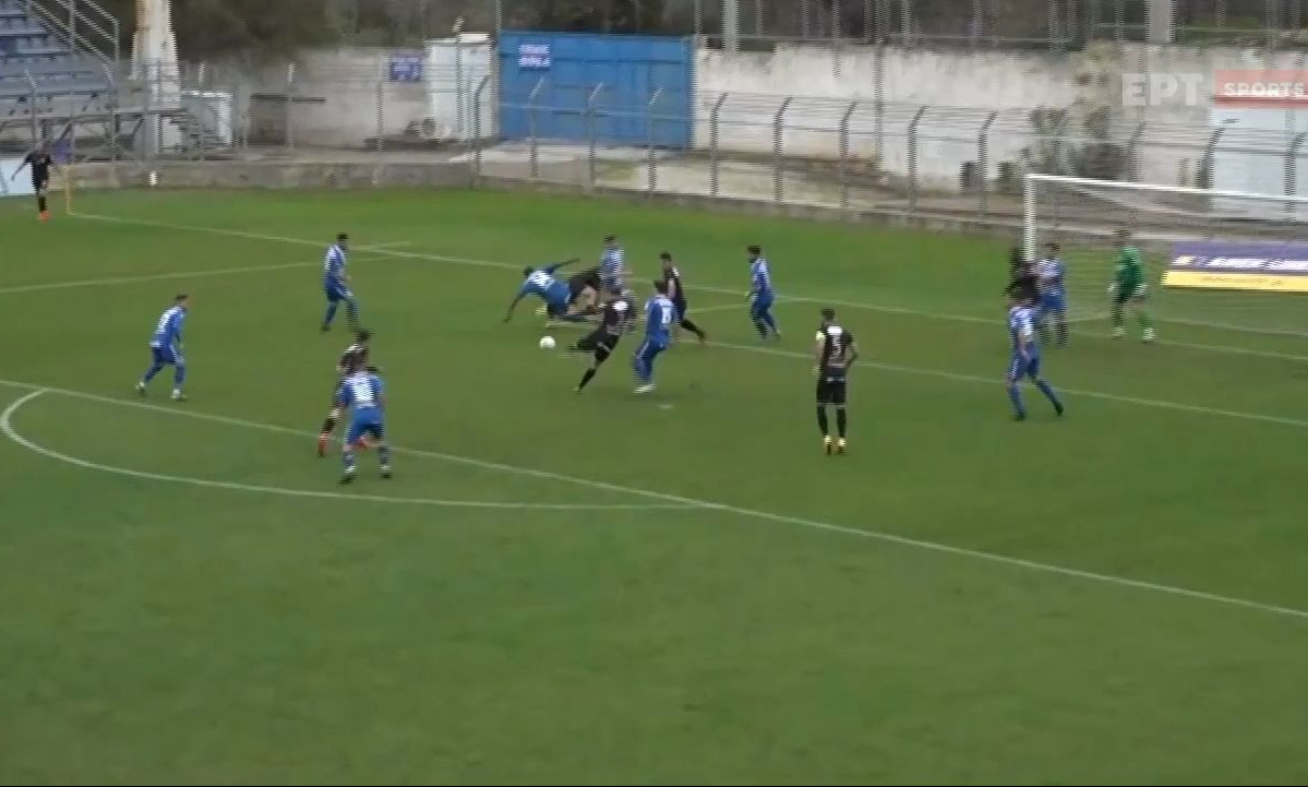 Χανιά-Εργοτέλης: Ωραίο γκολ με γυριστό Μανουσάκη (video)