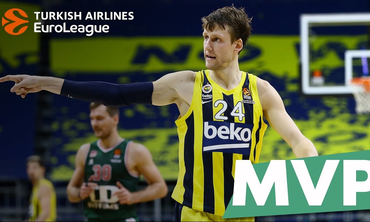 Euroleague: Ο Γιαν Βέσελι MVP του Ιανουαρίου (video)