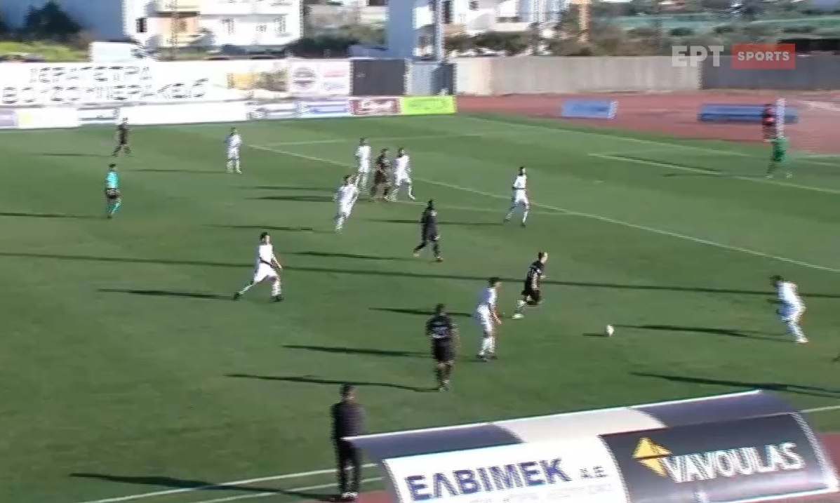 ΟΦ Ιεράπετρας-Δόξα Δράμας: Σαν σε προπόνηση το γκολ του Αγγελόπουλου (video)