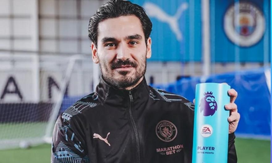 Premier League: Παίκτης του μήνα ο Γκιουντογκάν