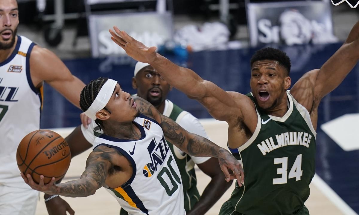 NBA: Δεν έφτανε ο Γιάννης - Εντυπωσιαζουν οι Τζαζ (video+photos)