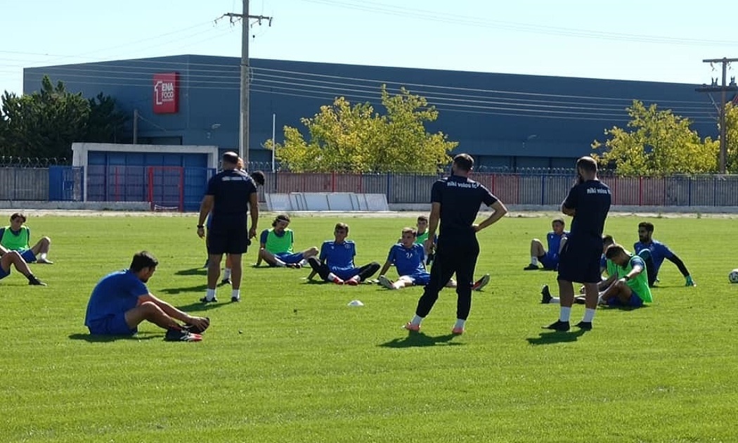 Νίκη Βόλου: Τεστ και προπονήσεις από την Τρίτη