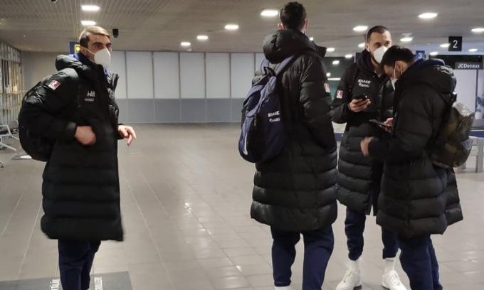 Εθνική ομάδα: Έφτασε στην Λετονία!
