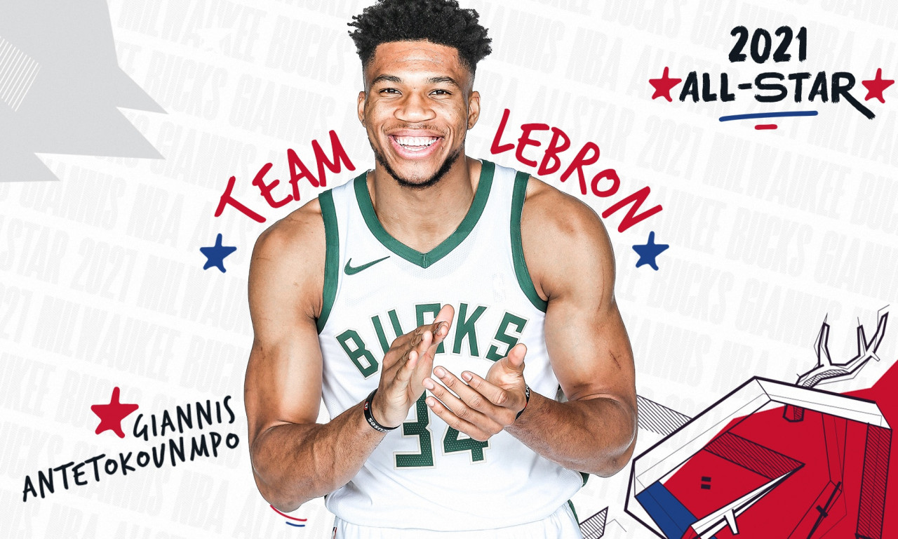 NBA All-Star Game: Στην ομάδα του ΛεΜπρόν ο Αντετοκούνμπο (photos+videos)