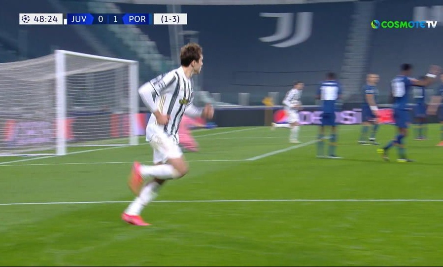 Γιουβέντους-Πόρτο: Φωτιά στο Τορίνο - Γκολάρα o Kιέζα, αποβολή και ευκαιρία σε κενή εστία (videos)