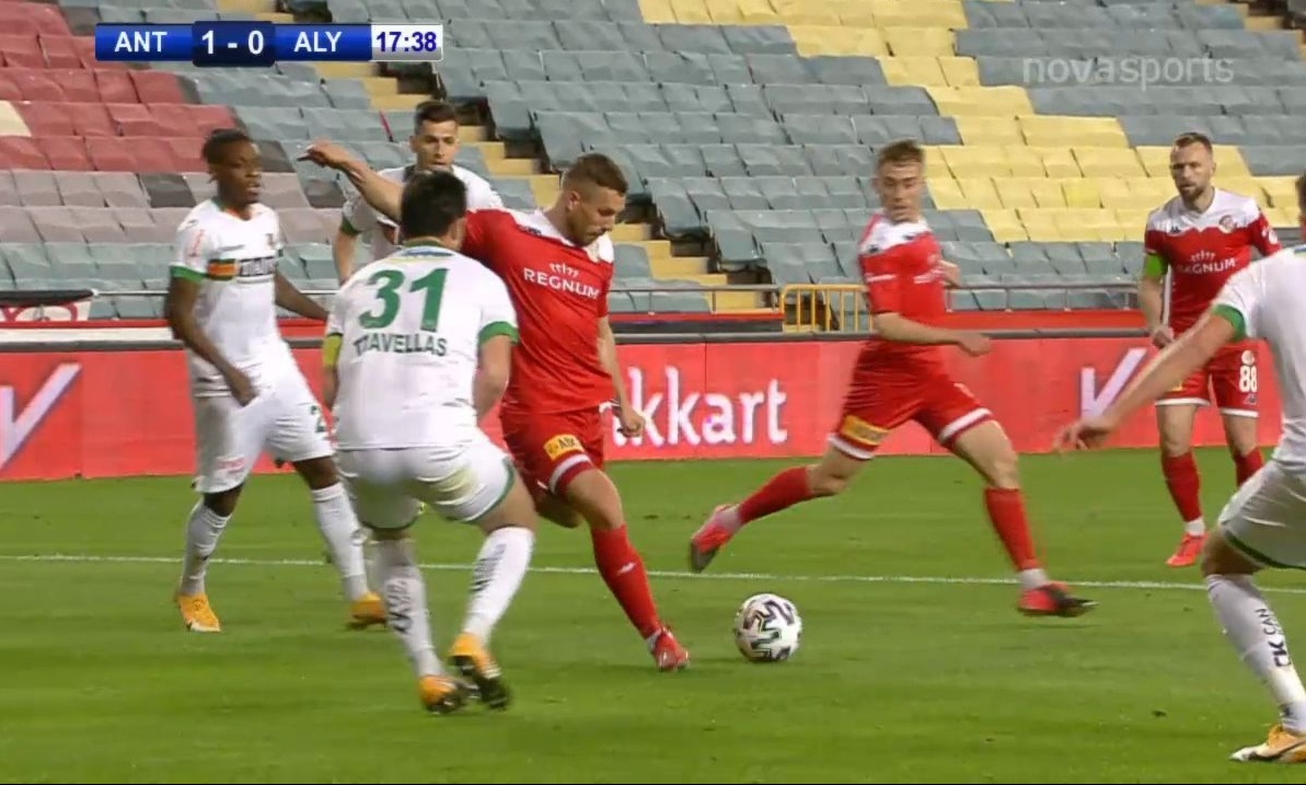 Κύπελλο Τουρκίας: Ο Ποντόλσκι πλήγωσε τον Τζαβέλλα! (video)