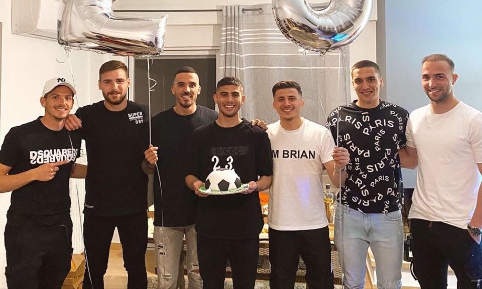 Παναθηναϊκός: Τα γενέθλια του Μπουζούκη με τους συμπαίκτες του! (Photo)