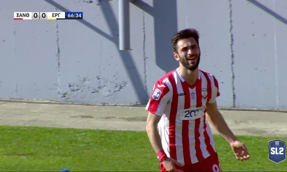 Ξάνθη-Εργοτέλης: Ωραίο γκολ ο Μικελτάτζε (video)