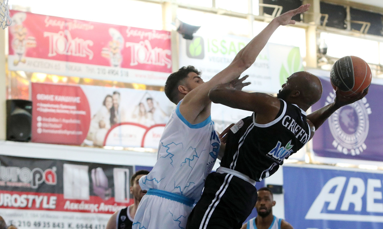 Ιωνικός - ΠΑΟΚ 83-84: Διπλό με την υπογραφή του Γκρίφιν (videos+photos)