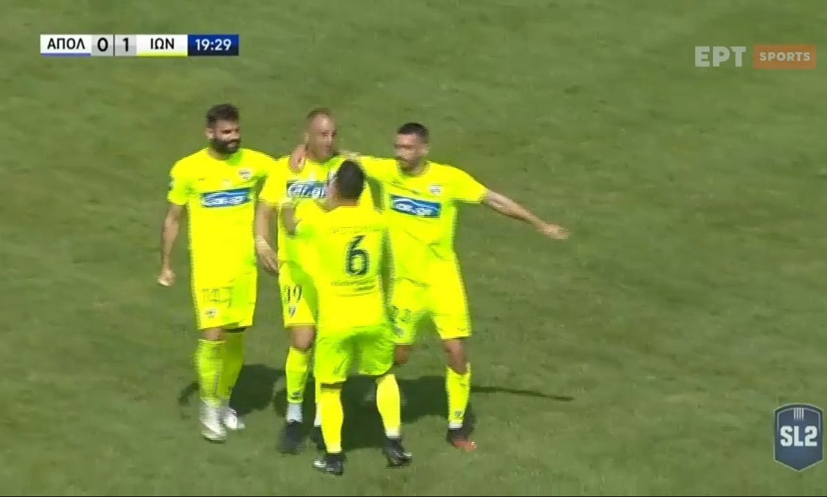 Απόλλων Λάρισας-Ιωνικός: Προβάδισμα με Κοτσώνη (video)