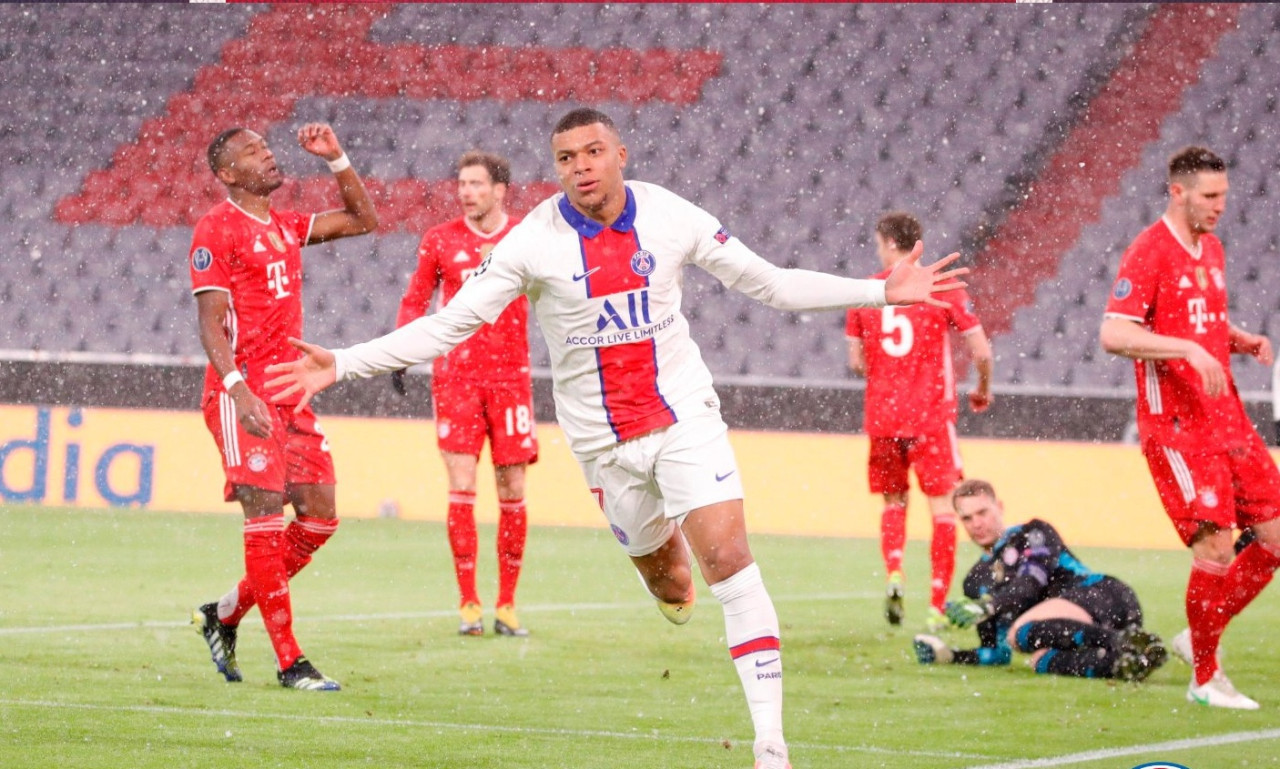 Μπαγέρν Μονάχου-Παρί Σεν Ζερμέν: Ο ασταμάτητος Εμπαπέ εκτέλεσε τον Νόιερ για το 0-1 (video)