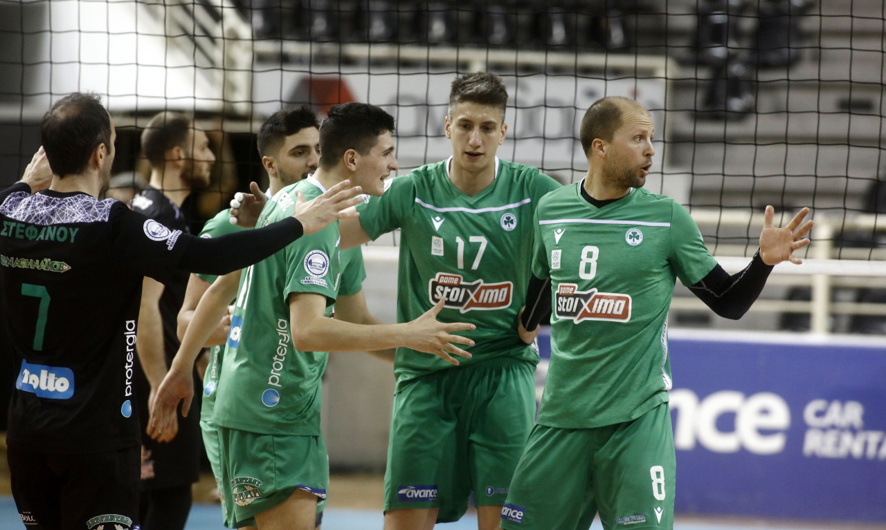 Volley League: Ο Παναθηναϊκός νίκησε εκτός τον ΠΑΟΚ, οριστικά 2η η Σύρος! (Video)