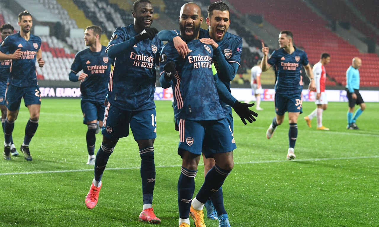 Europa League: «Σάρωσε» την Σλάβια Πράγας η Άρσεναλ, άντεξε και πέρασε στους «4» η Ρόμα- Όλα τα γκολ