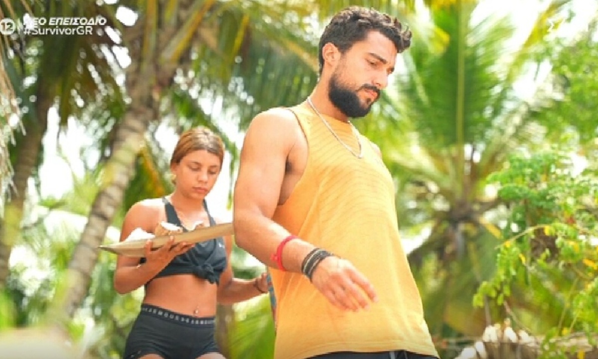 Survivor: Τα κοινά πλάνα Μαριαλένας και Σάκη με την μουσική υπόκρουση του Λιβάνη!