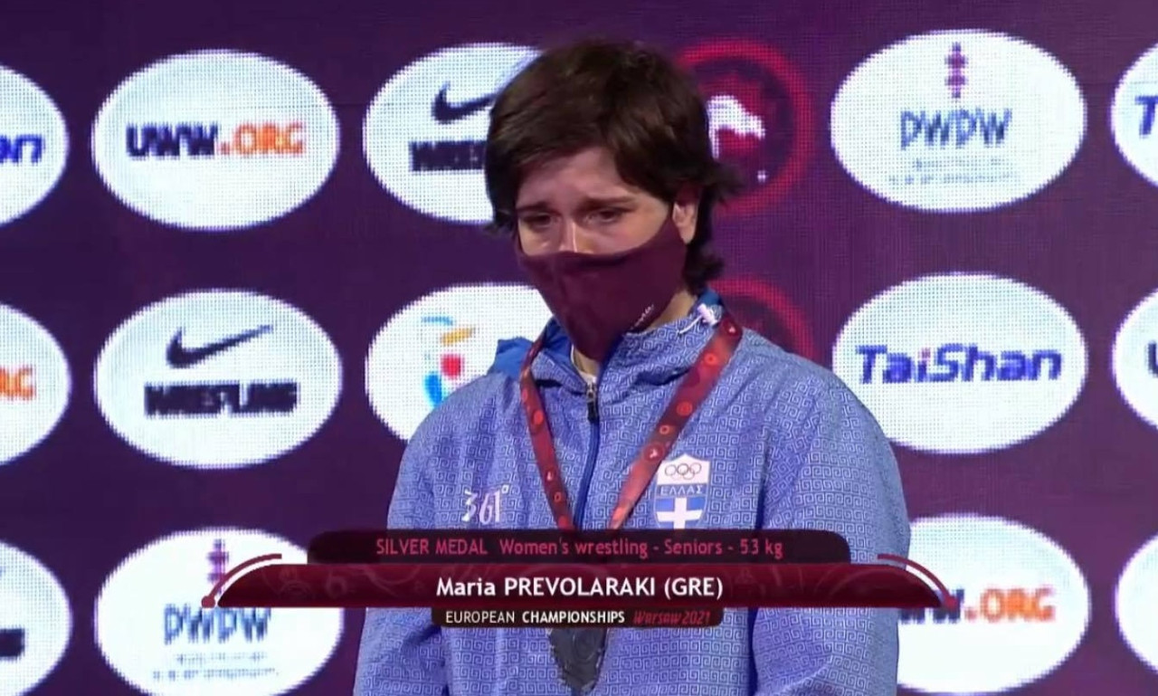 Πάλη: «Ασημένια» στο ευρωπαϊκό πρωτάθλημα η Πρεβολαράκη