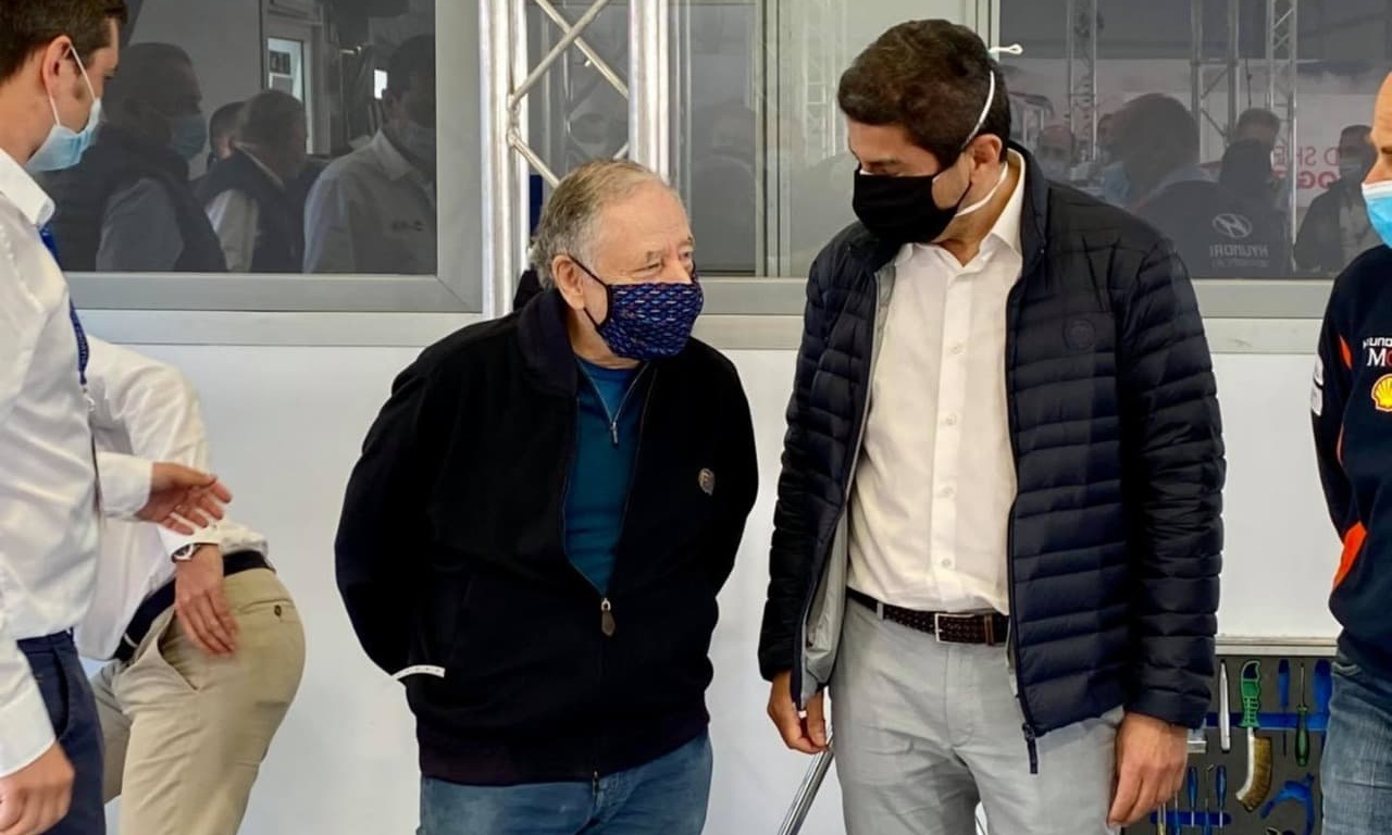 Ράλλυ Ακρόπολις: Συνάντηση Αυγενάκη με Ζαν Τοντ (photos)