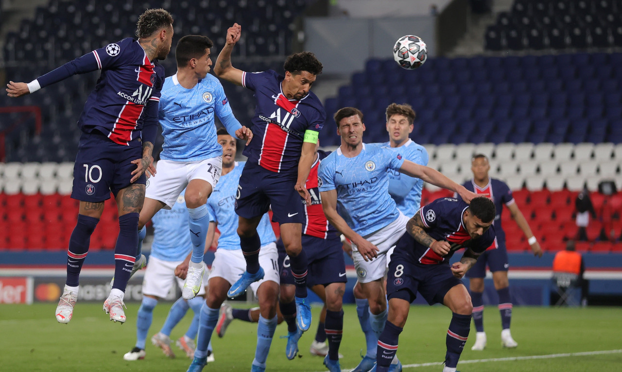 Παρί Σεν Ζερμέν-Μάντσεστερ Σίτι: Σε θέση οδηγού οι Γάλλοι με γκολ του Μαρκίνιος! (video)