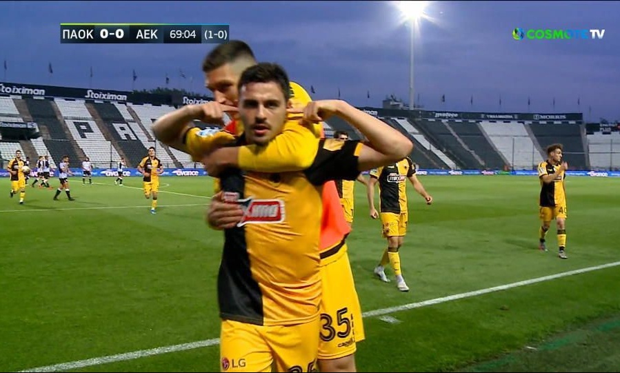 ΠΑΟΚ-ΑΕΚ: Μεγάλη κίνηση Χιμένεθ και 0-1 ο Γαλανόπουλος (video+photos)