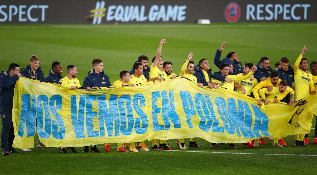 Europa League: Τα πανηγύρια της Βιγιαρεάλ του… θαυματουργού Έμερι! (Photos)