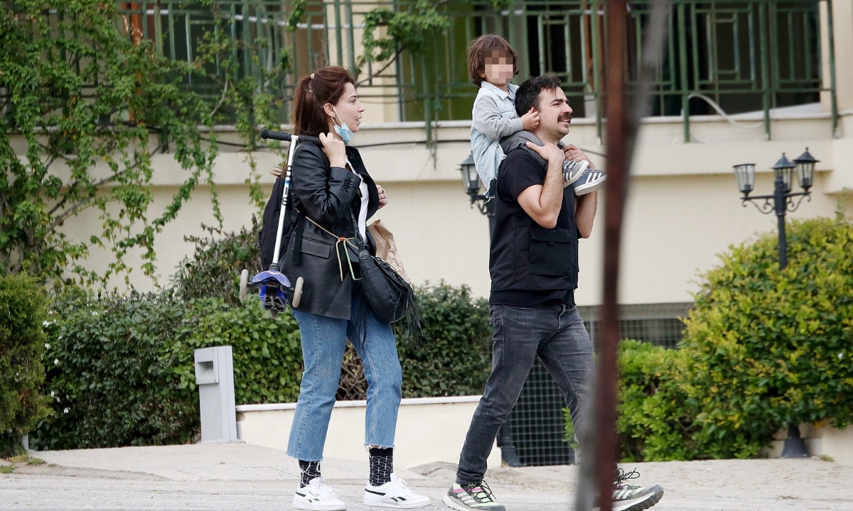 Κατερίνα Παπουτσάκη: Τρυφερές στιγμές με τους άντρες της ζωής της!