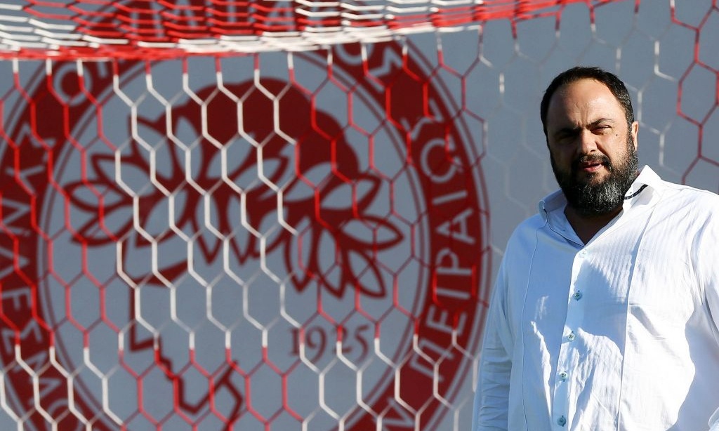 Ολυμπιακός: Στο Ρέντη ο Μαρινάκης - Το μήνυμά του στους παίκτες πριν τον τελικό