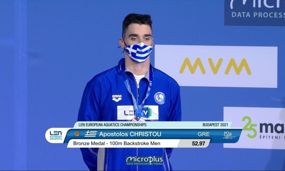 Χρήστου: «Στόχος μου ήταν το μετάλλιο» - Η στιγμή της απονομής (video)