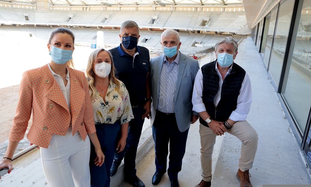 Μελισσανίδης στην «Αγια-Σοφιά»: «Σε δέκα μήνες θα απολαύσουμε το γήπεδό μας» (photos+video)