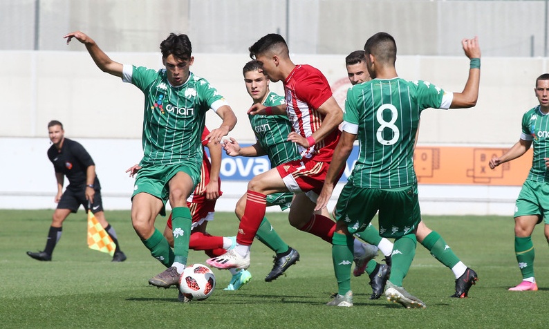 Ολυμπιακός-Παναθηναϊκός 2-0: Τα highlights της ερυθρόλευκης νίκης στο ντέρμπι Κ19 (video+photos)