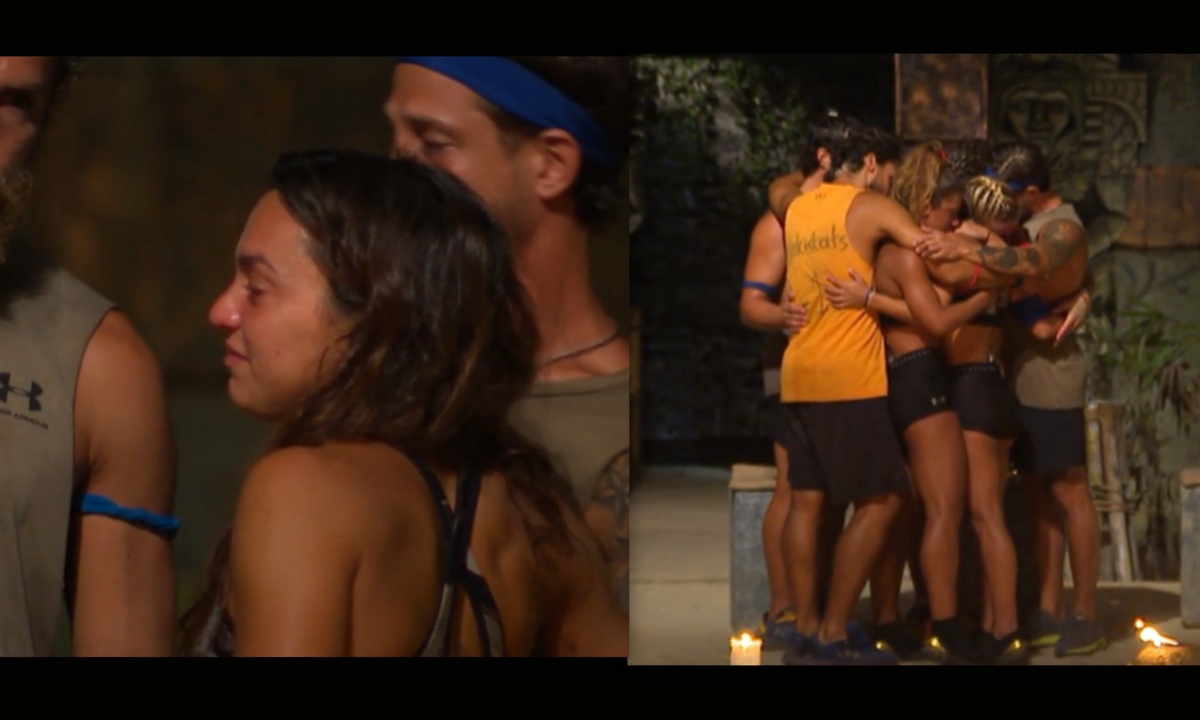 Survivor: Η Καρολίνα αποχώρησε και ξέσπασαν όλοι σε κλάματα - Μια «γροθιά» οι παίκτες