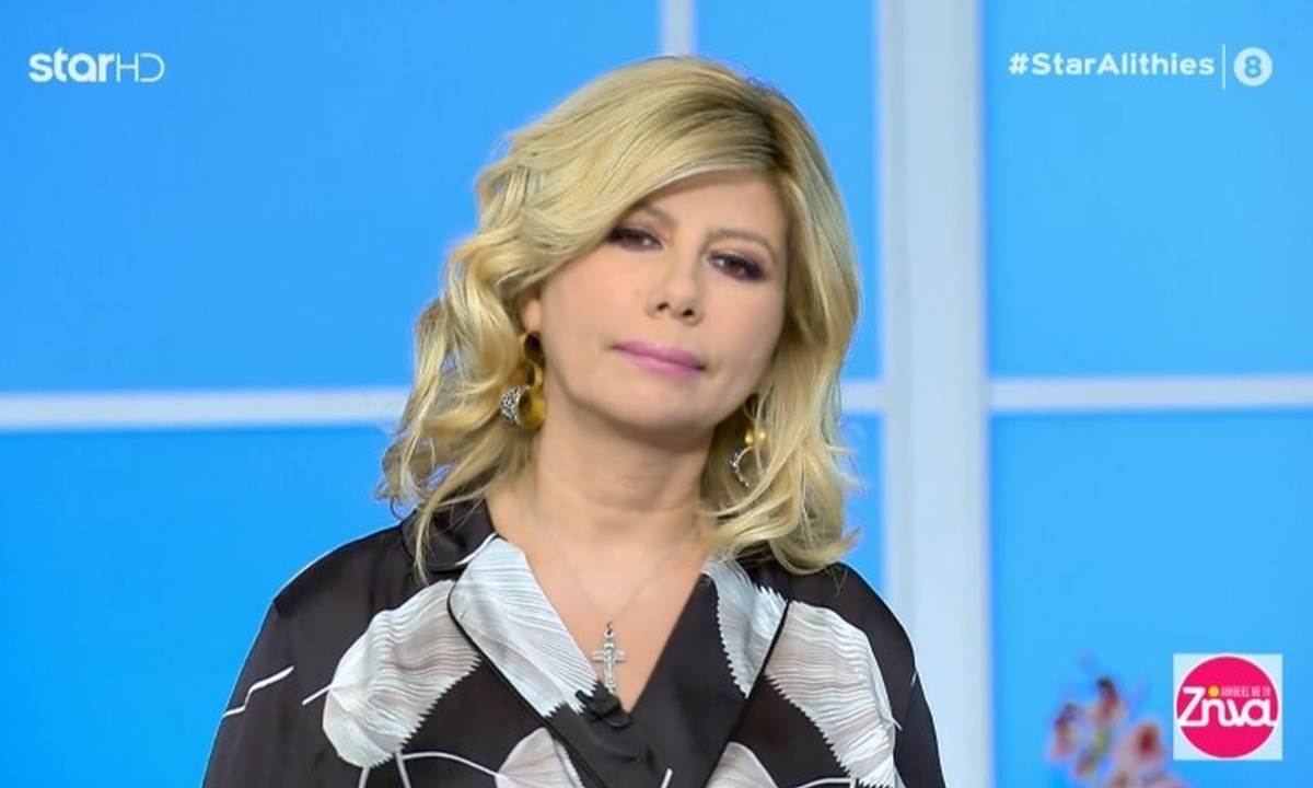 Γλυκά Νερά: Συντετριμμένη η Ζήνα Κουτσελίνη - Όλα όσα είπε στο ξεκίνημα της εκπομπής