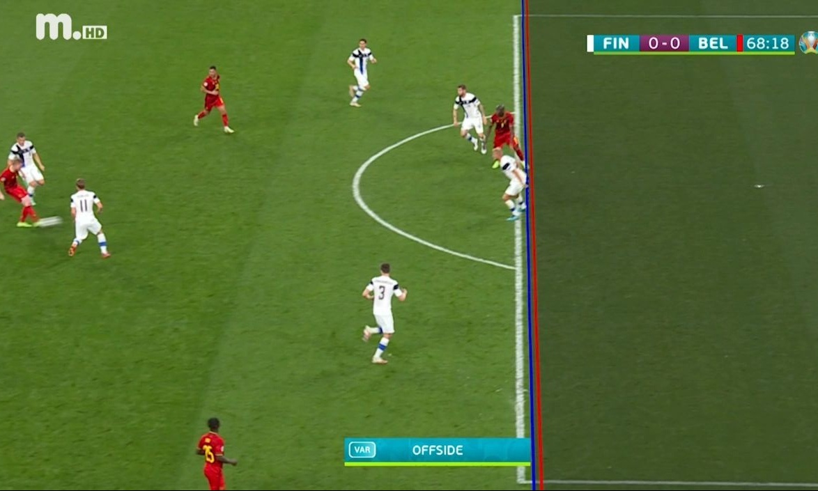Euro 2020: Γκολ το Βέλγιο και χαμός στην Κοπεγχάγη! (video)