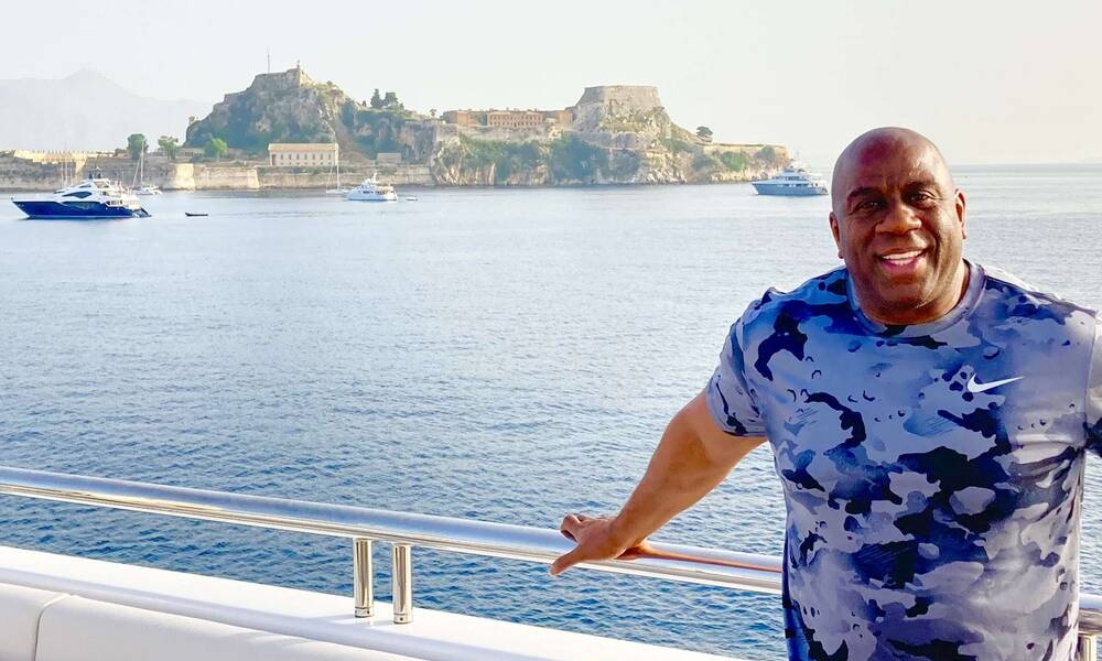 Στην Ελλάδα ο Μάτζικ Τζόνσον! (Photos+Videos)