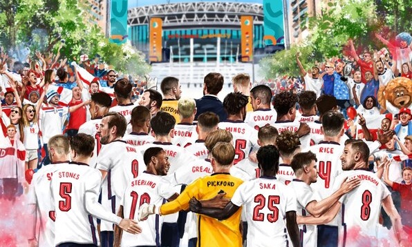 Euro 2020: Όνειρο το it’s coming home - Πανζουρλισμός στο Γουέμπλεϊ για το Αγγλία-Δανία! (photos)