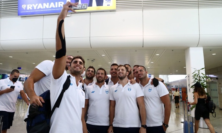 Ολυμπιακοί Αγώνες: Αναχωρεί η Εθνική πόλο και το β’ γκρουπ των κολυμβητών για Τόκιο (photos)