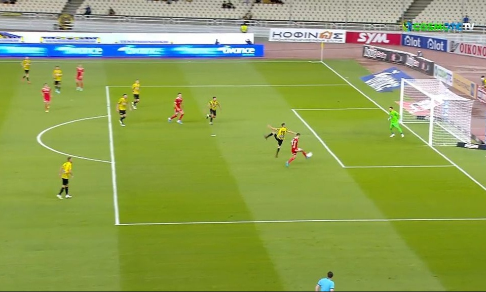 ΑΕΚ-Βελέζ: Παραλίγο... ψυχρολουσία, «ζωντανή» με Στάνκοβιτς (video)