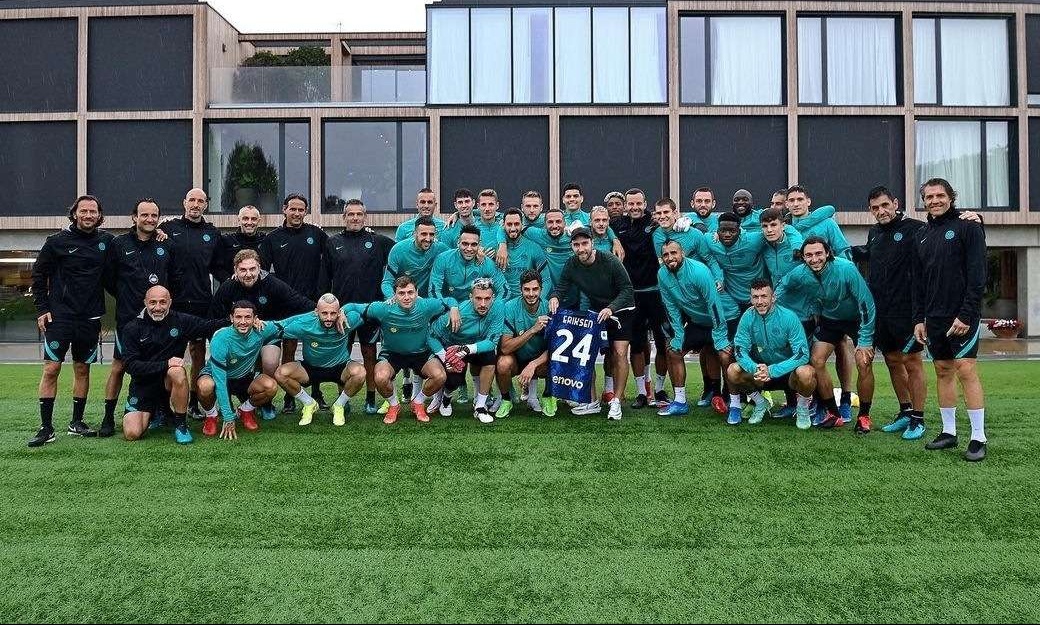 Ίντερ: Τους έκανε έκπληξη ο Έρικσεν! (Video+Photos)