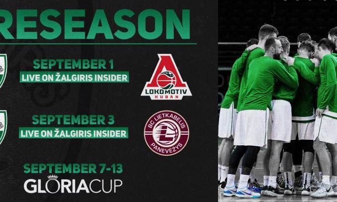 Ζαλγκίρις: Crash test με Λιετκαμπέλις και Λοκομοτίβ Κουμπάν