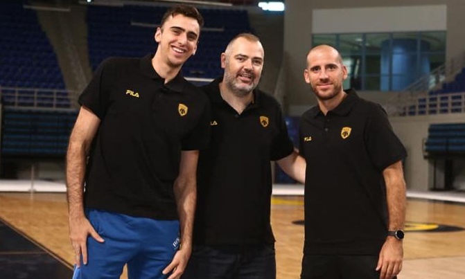 ΑΕΚ: Πήγαν στο γήπεδο Κολόμ και Βάουλετ!