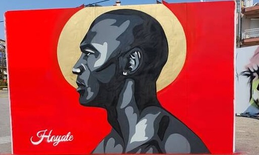 Ο Hayate χτύπησε ξανά -  Έκανε μυθικό γκράφιτι και για τον Τζόρνταν (photos)