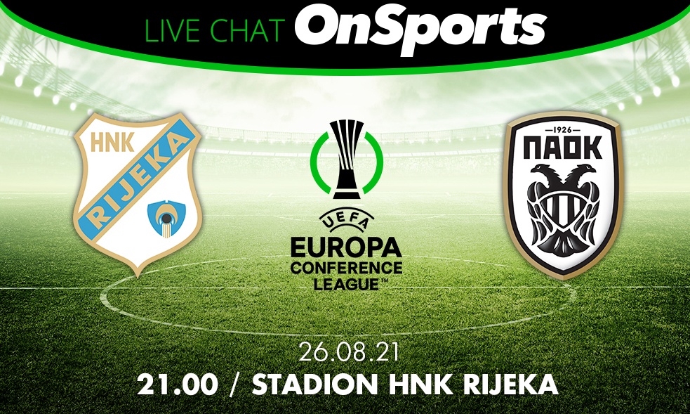 Live Chat Ριέκα - ΠΑΟΚ 0-2 (τελικό)