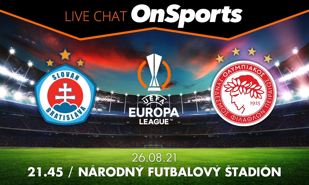 Live Chat Σλόβαν Μπρατισλάβας - Ολυμπιακός 2-2 (τελικό)