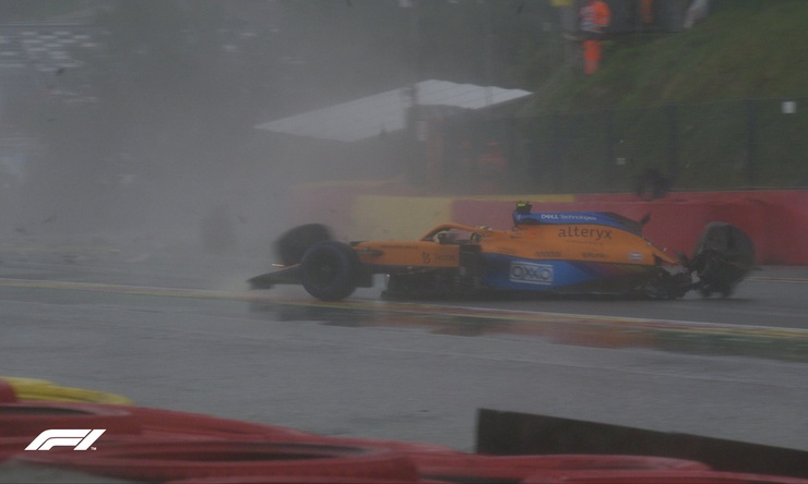 Formula 1: Τρομερό ατύχημα για τον Λάντο Νόρις! (video+photos)