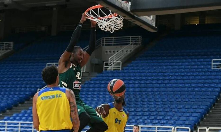 Παναθηναϊκός OΠΑΠ: «Πέταξε» ο Έβανς κόντρα στο Περιστέρι (video)