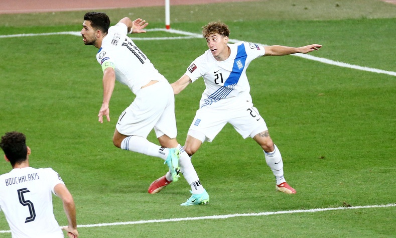 Ελλάδα-Σουηδία: Έκρυψαν τη μπάλα οι διεθνείς, υπέροχο γκολ για το 1-0 ο Μπακασέτας! (videο+photos)