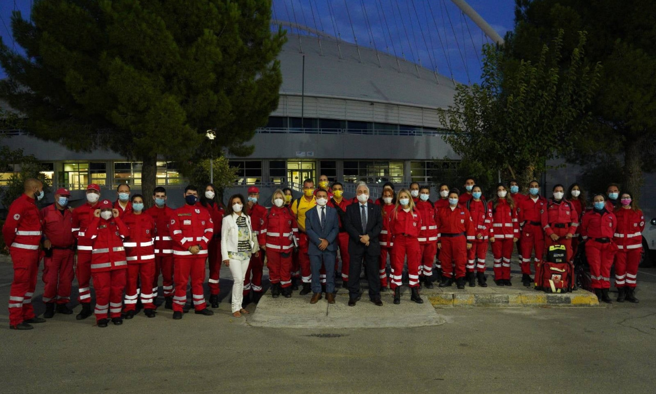 Ο Υφυπουργός Αθλητισμού τίμησε τους εθελοντές του ΕΕΣ για τη προσφορά τους στο Ράλλυ Ακρόπολις