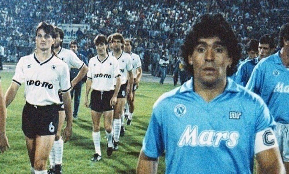 Η ημέρα που ο Μαραντόνα «πάτησε» την Τούμπα (photos+video)