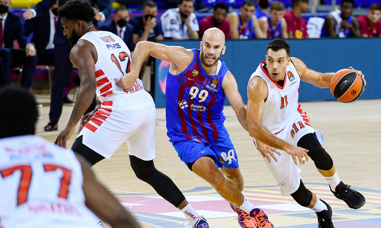 Ολυμπιακός: Το «θρίλερ» με την Μπαρτσελόνα - Οι βολές του Οριόλα και το σουτ του Σλούκα (videos)