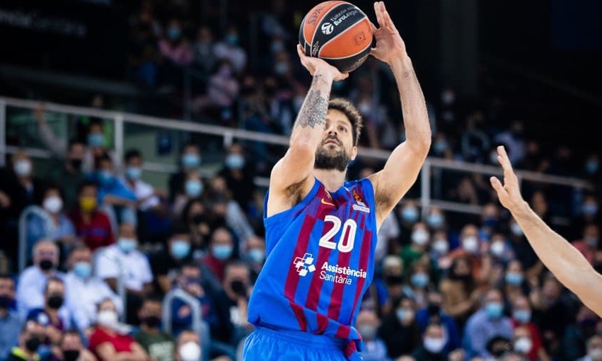 Μπαρτσελόνα-Ολυμπιακός: Τα «έσπασαν» οι «μπλαουγκράνα» - 0/12 τρίποντα στο πρώτο μέρος (photos)