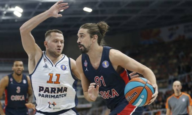 Πάρμα Περμ - ΤΣΣΚΑ Μόσχας 60-82: Καλή προπόνηση πριν τον Ολυμπιακό!